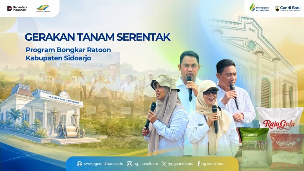 Gerakan Tanam Serempak Komoditas Tebu