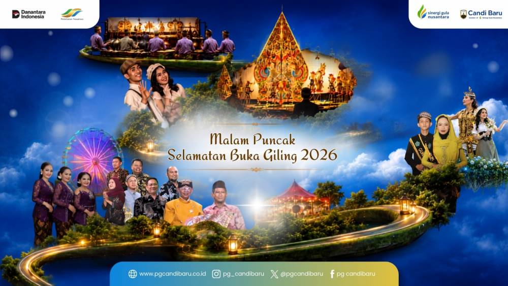 Malam Puncak Selamatan Buka Giling 2026